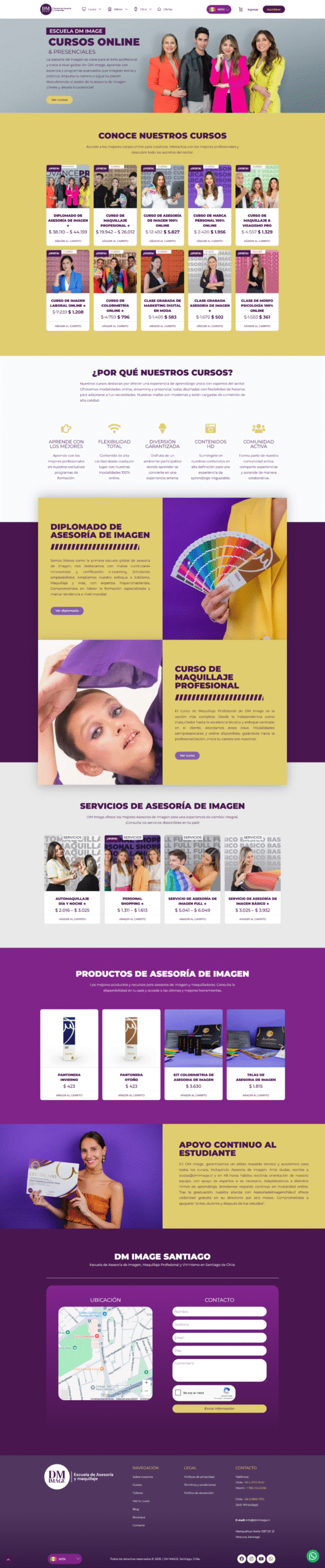 Creación sitios Web